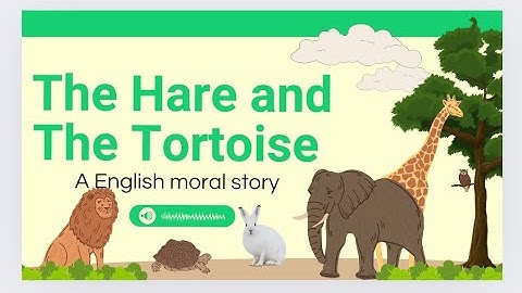 The Hare and the Tortoise: A Lesson in Patience | SmartLearn Kids TV