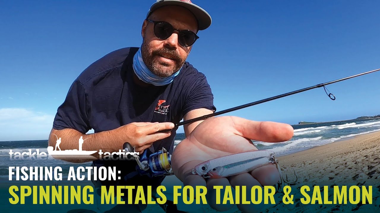 Beach Fishing - Spinning Metal Lures for Tailor and Salmon 