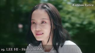 My top 40 kpop songs of july 2020