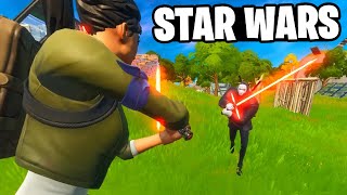 SÓ PODE USAR SABRE DE LUZ FORTNITE