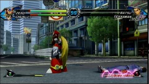 Tatsunoko vs. Capcom Arcade - Chun-Li and Zero - Part 2