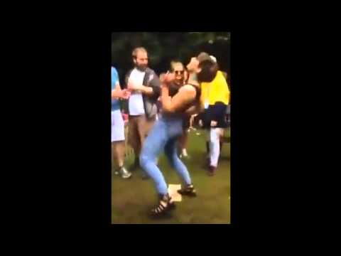 Girl Dancing To Pump Up The Jam