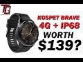 Kospet Brave IP68 -4G Smartwatch Phone tabletguy