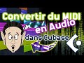 Cubase avec galfi  convertir du midi en audio et rciproquement midi audio conversion