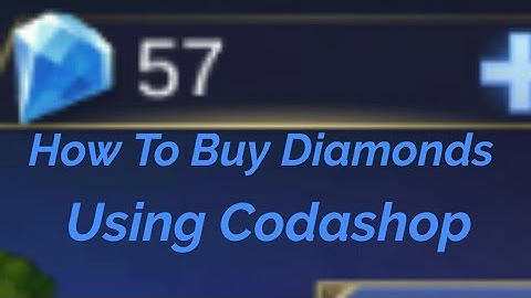 MOBILE LEGENDS:BANG BANG:HOW TO BUY DIAMONDS USING CODASHOP