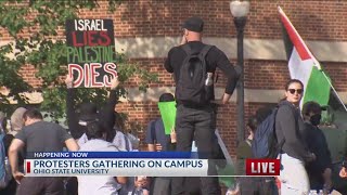 Ohio State locks some campus buildings, state police &#39;available&#39; ahead of pro-Palestine protests