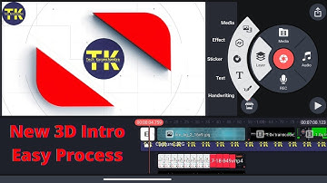How To Make 3D Intro in Kinemaster - 3D Intro Template | Easy Way