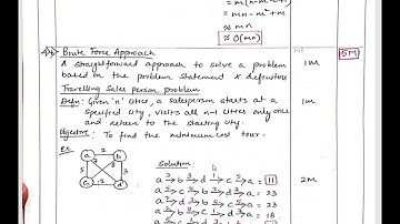 Analysis and Design of Algorithms|ADA|BCS401|VTU SYLLABUS|IA-1 QUESTION BANK|vtu- 2022 scheme
