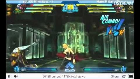 Evo 2k11 - Marvel vs Capcom 3 - Mike Ross vs Maze Maker