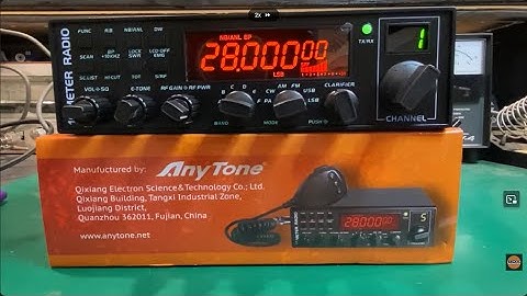 Anytone AT 5555 PLUS CB Mod ( How To ) 2025