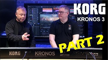 The Korg Kronos 3 Demo Part 2 | Luke Edwards & Bonners Music
