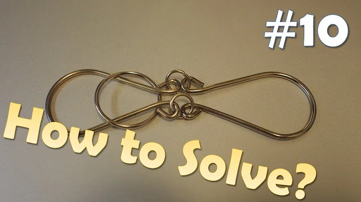 Can you solve this brain teaser? Metal puzzle solution - Part 10 - "O" inside Infinity Shape