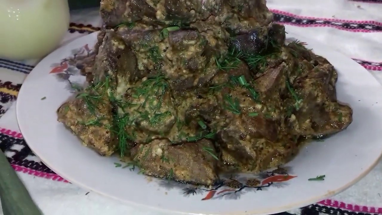 Chicken liver with sour cream YouTube