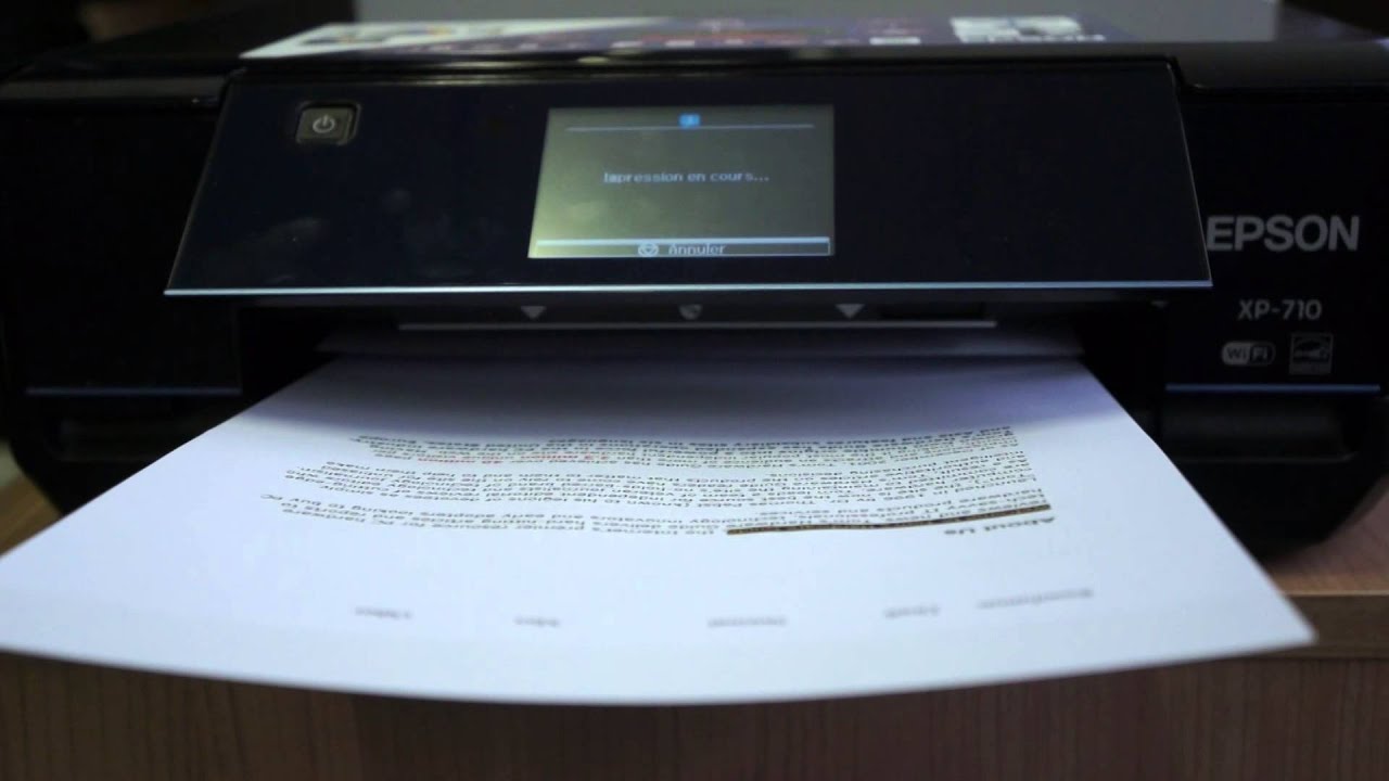 Imprimante Epson XP-710 : les conseils des experts Fnac 