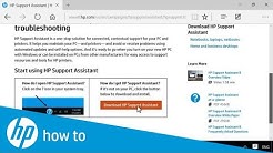 Downloading and Installing HP Support Assistant | HP Support | HP 