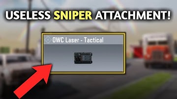 This Attachment is Useless in Snipers!