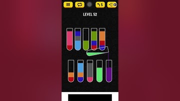 BABY TV Water Sort Puzzle level 52