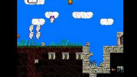 MSX2+ game work in progress.