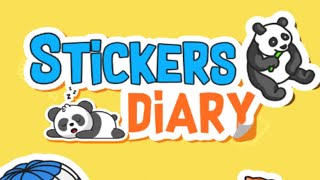 Sticker Book Diary ASMR Puzzle Gameplay Video for Android Mobile screenshot 1