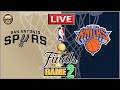 San Antonio SPURS vs New York KNICKS | NBA Playoffs 2026 | Game 2 | JUNE 5 2026 | NBA 2K26