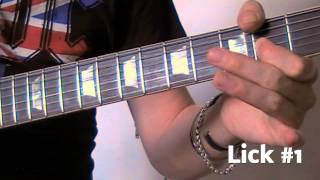 AC/DC "Highway To Hell" Guitar lesson - Solo (Cover) - HD chords