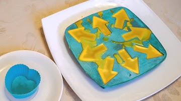 Melted Beeswax Cooling Down Time Lapse