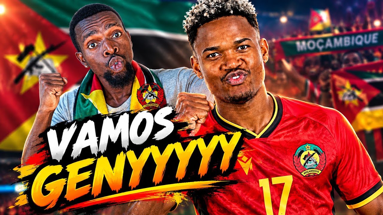 🇲🇿🔥 VAMOS, GENY CATAMO! MOÇAMBIQUE X SENEGAL!