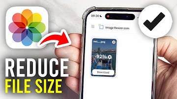 How To Reduce File Size Of Photo On iPhone - Full Guide