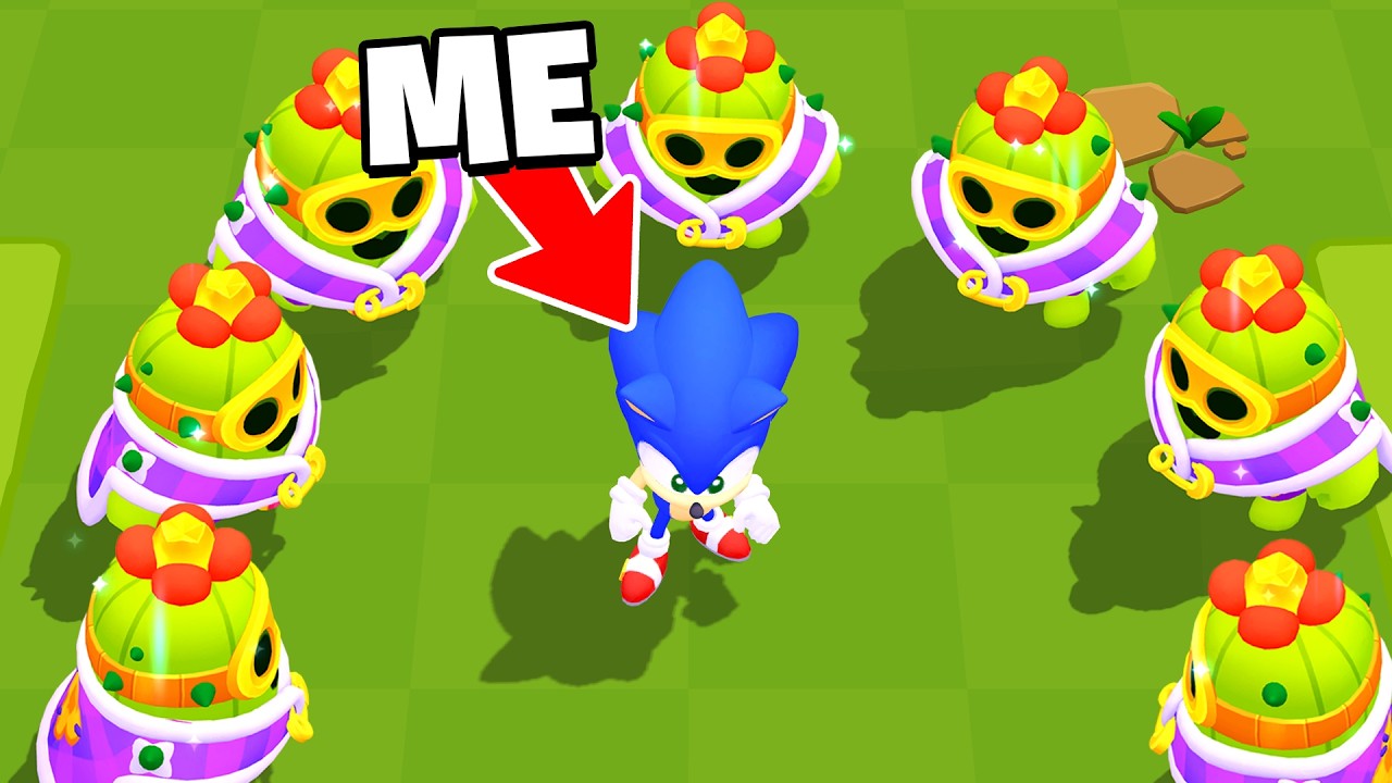 1 Sonic vs 9 SPIKES In Squad Busters