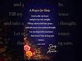 NIGHT PRAYER FOR PEACE | A BIBLE VERSE TO SLEEP TO | A WORD FOR YOU | JOHN 14:27- PART 10