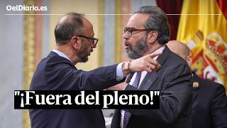 Un Diputado De Vox Se Encara Con La Presidencia Del Congreso Y Es Expulsado Del Pleno