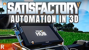 Satisfactory Gameplay #1 [Rachael] : AUTOMATION IN 3D | 2 Player Co-op