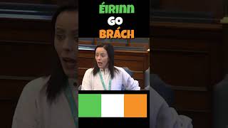 Why is Senator Eileen Flynn "Scared" of the Tricolour? #irishpolitics #fuelprotest   #dail