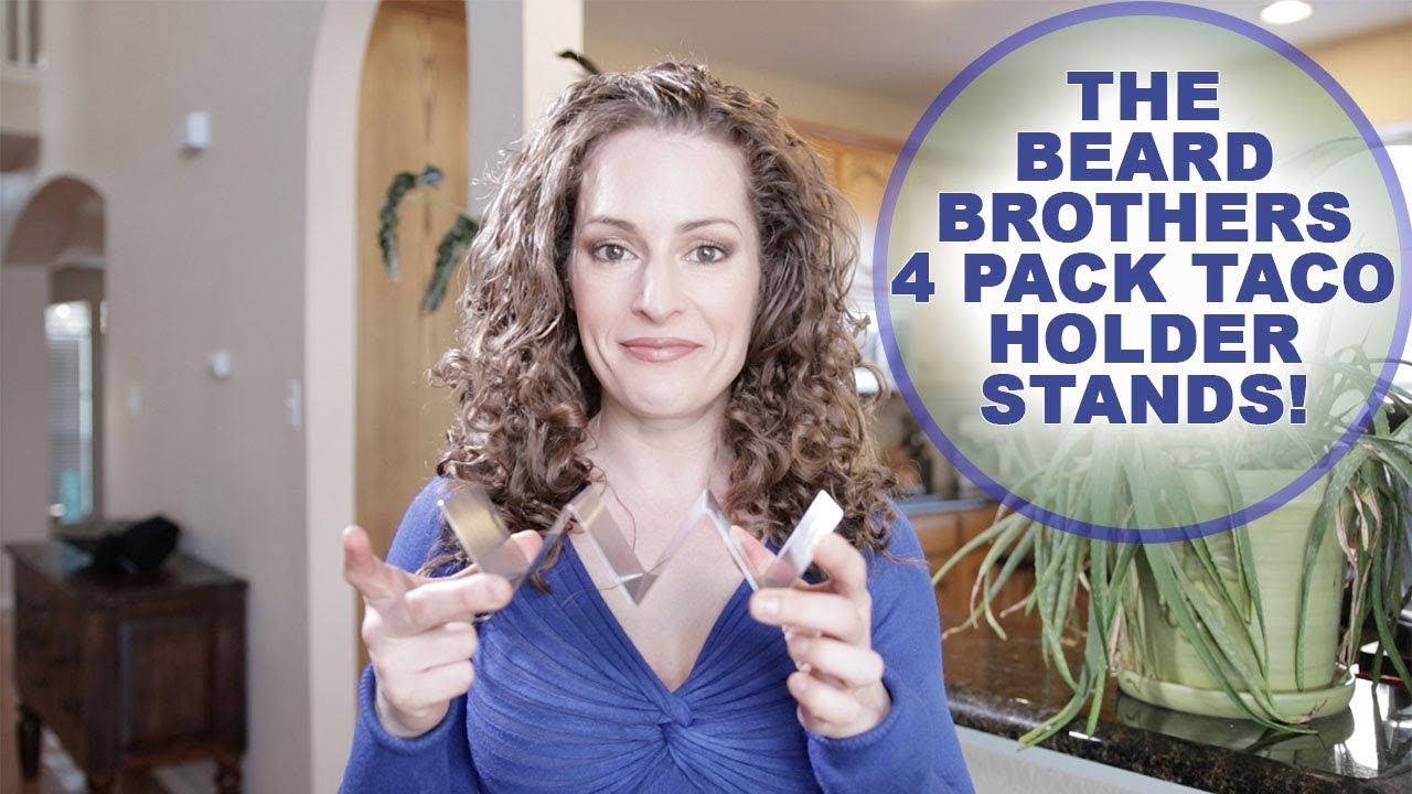 THE BEARD BROTHERS 4 PACK TACO HOLDER STAND