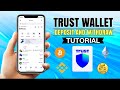 How to add money crypto on trust wallet and wit.raw assets  app tutorial