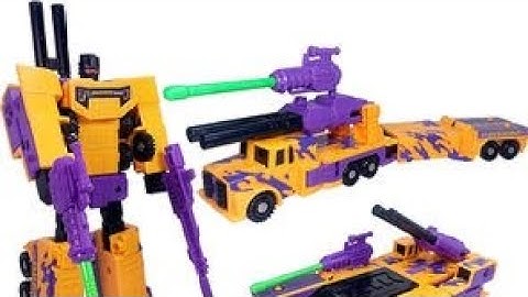 Transformers G2 Onslaught (Generation 2)Figure Review 