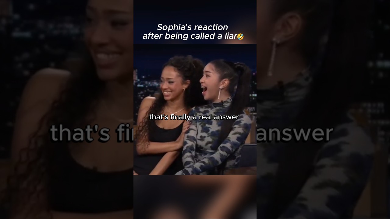 KATSEYE Sophia is offended ?! 🫣 when called a liar🤥 