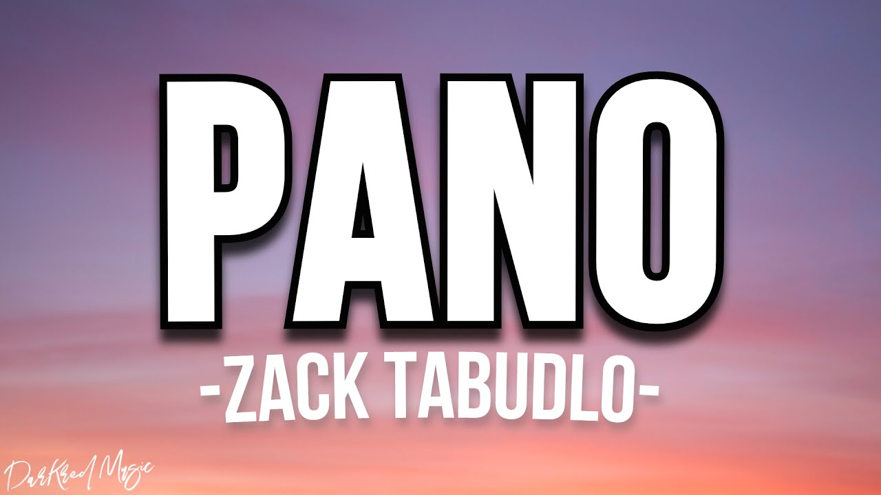 Pano Zack Tabudlo (Lyrics) ♬ "PAANO NAMAN AKO" Chords Chordify