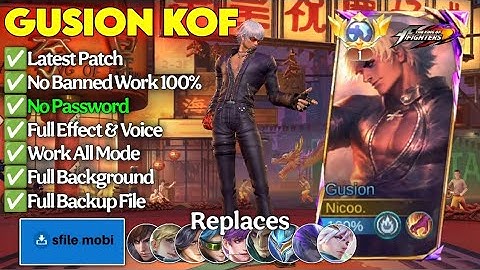 Script Skin Gusion KOF - K