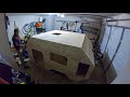 DIY Off Road Camper Build Part 3 Fiberglass Prep Time-lapse