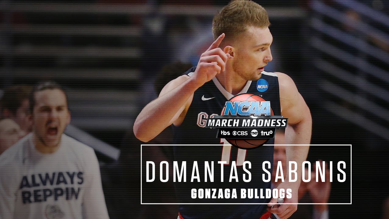 Domantas Sabonis Signed Autograph Gonzaga Bulldogs NCAA Jersey NBA