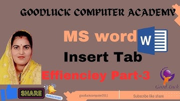 Ms Word Efficiency Class 3 || Basic computer || CCC || RS-CIT || Typing Efficiency