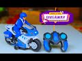 Radio Control Police Bike Giveaway video | Fast Giveaway In My Channel | Sabir unboxing |