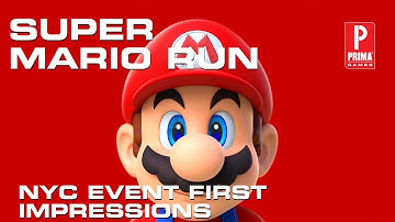 Super Mario Run First Impressions | Apple Store | Miyamoto