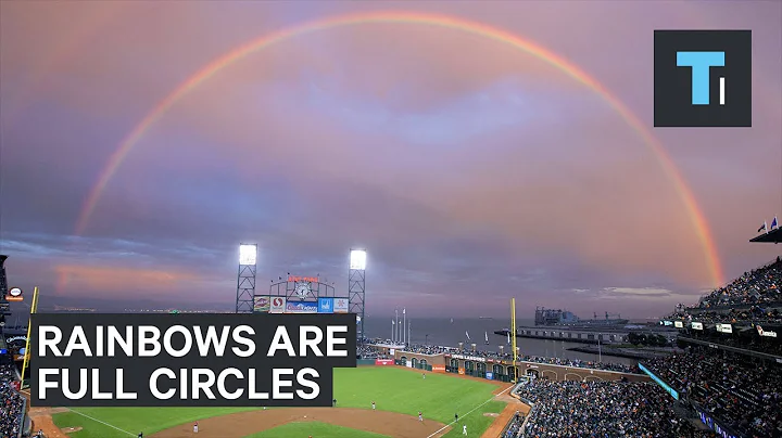 Rainbows aren't just arcs in the sky — they're actually full circles - DayDayNews