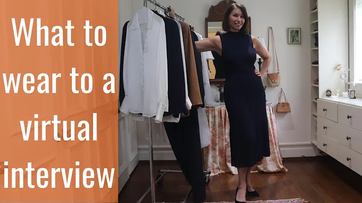 What To Wear To A Virtual Interview | Tips For A Zoom Interview #zoominterview #virtualinterview