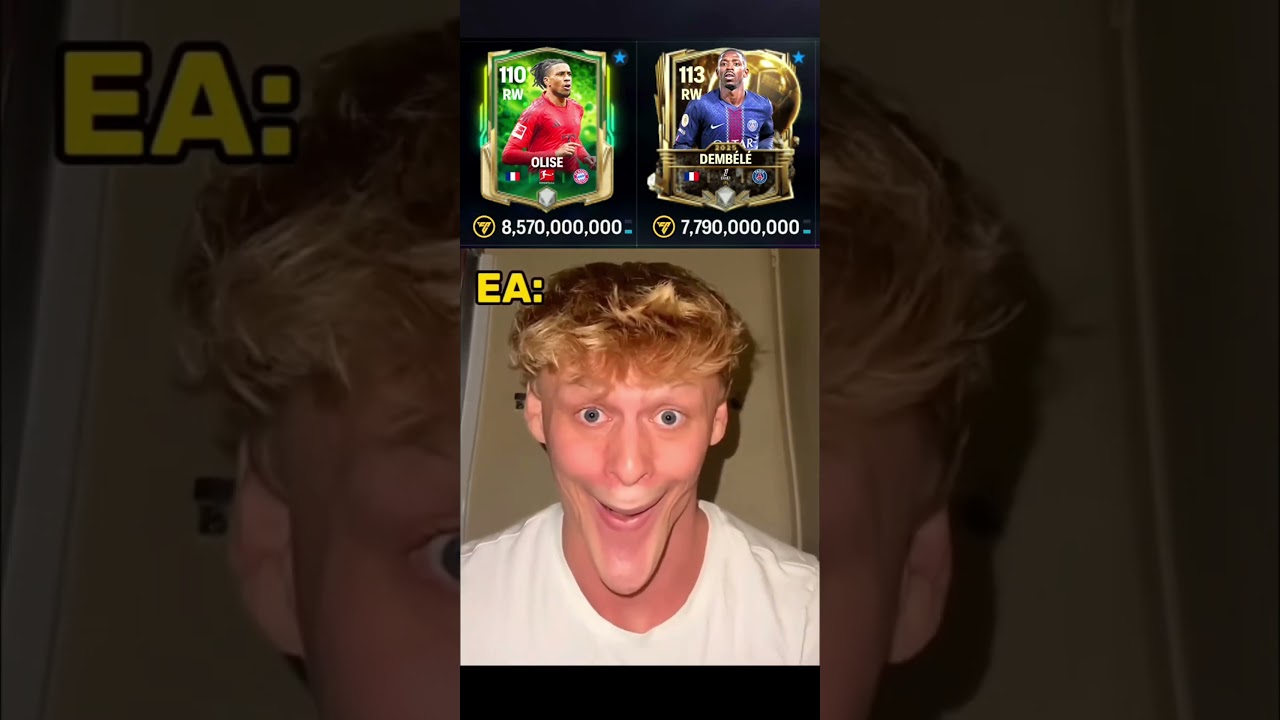 Ea Logic🤡 Olise Vs Dembélé  Card🗿