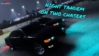 NIGHT TANDEM ON SPRINGSTONE | TOYOTA CHASER JZX100 | CarX Drift Racing Online | 2K QUALITY [1440p] screenshot 5