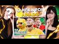 REACT | FutParódias: ♫ 2x1 - O HEXA FOI ADIADO PELA BÉLGICA | Paródia Ao Vivo e a Cores | CR Reacts