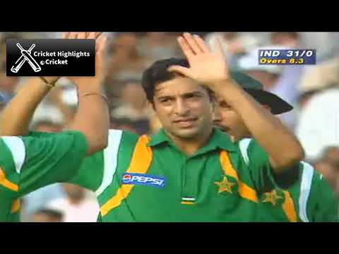 India Vs Pakistan Match Sharjah Cup 1997 - Cricket Highlights